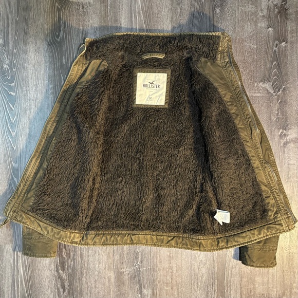 Hollister Olive Green Jacket - Picture 3 of 3